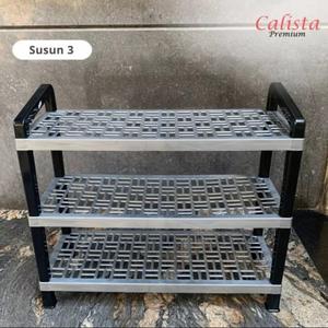 CALISTA Rak Sepatu Cosmic Silver 03