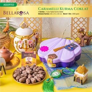 BellaRosa Caramelli Kurma Coklat @6pack