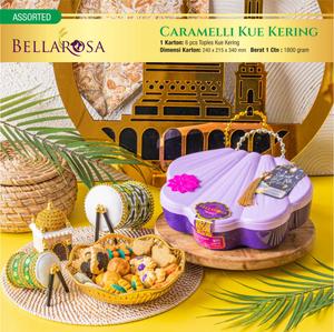BellaRosa Caramelli Kue Kering @6pack