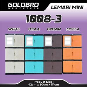 GOLDBRO Lemari Mini 1008-3 Polos