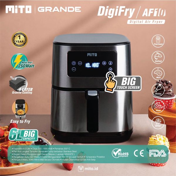 Mito AirFryer AF10 6L @1pc