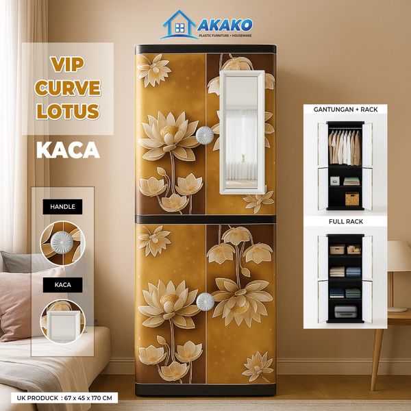 AKAKO Lemari 2P Vip Curve kckc