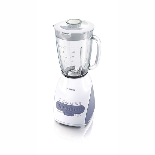 PHILIPS Blender Kaca HR 2116/00 Abu