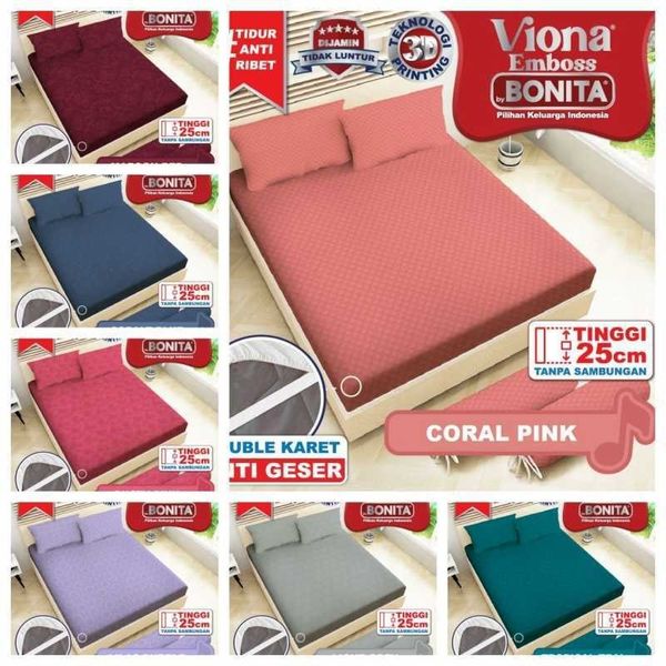 BN* Viona Sprei Emboss King-180