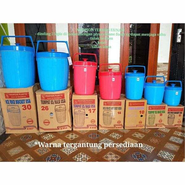 MASPION Rice Bucket USA 17L